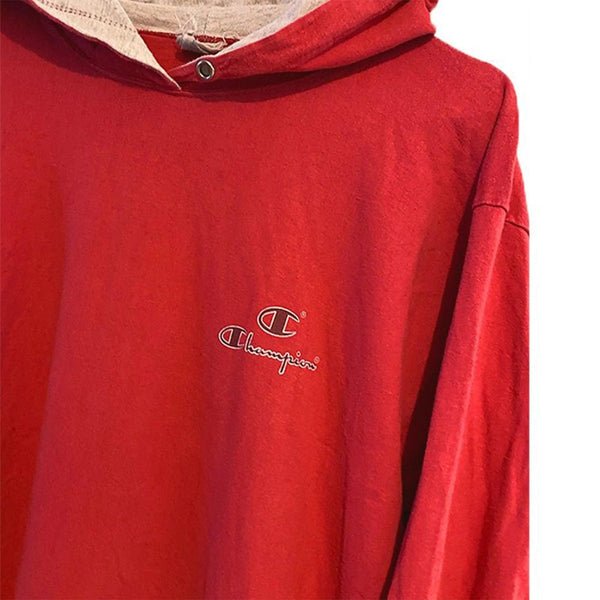 Red Champion Vintage Hoodie in Size L by champion - hoodie available on lyonsway.com for 44.95 . Perfect for CHAMPION, L, PROMOTION, RED, €0-€25 .