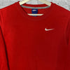 RED NIKE SWEATER SIZE M - Lyons way | Online Handpicked Vintage Clothing Store