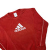 RED VINTAGE ADIDAS SWEATER SIZE L - Lyons way | Online Handpicked Vintage Clothing Store