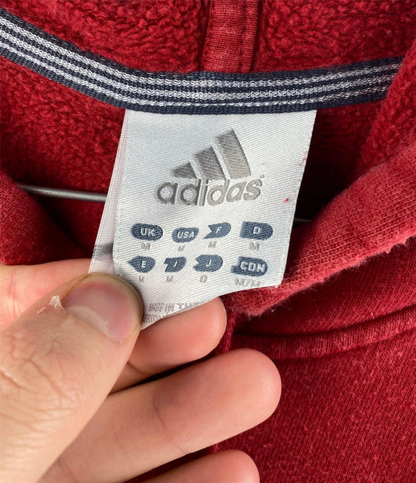 RED VINTAGE ADIDAS SWEATSHIRT/HOODIE SIZE M by ADIDAS - HOODIE available on lyonsway.com for 55.00 . Perfect for ADIDAS, RED, SIZE M, €25-€55 .