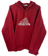 RED VINTAGE ADIDAS SWEATSHIRT/HOODIE SIZE M - Lyons way | Online Handpicked Vintage Clothing Store