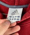 RED VINTAGE ADIDAS SWEATSHIRT/HOODIE SIZE M - Lyons way | Online Handpicked Vintage Clothing Store