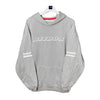 REEBOK GREY/WHITE HOODIE IN SIZE L - Lyons way | Online Handpicked Vintage Clothing Store