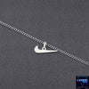 SWOOSH NECKLACE/CHAIN SILVER - Lyons way | Online Handpicked Vintage Clothing Store