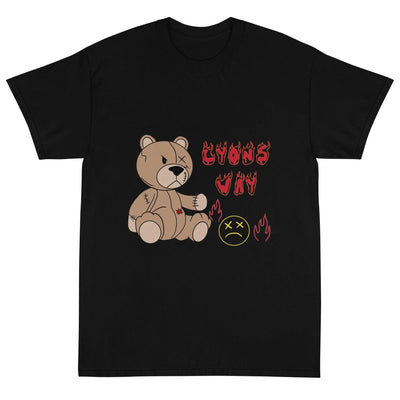 TEDDY BEAR LYONS WAY SHIRT BLACK by Lyons way - available on lyonsway.com for 24.00 . Perfect for 25-55, BLACK, LYONSWAY, SIZE L, SIZE M, SIZE S, SIZE XL, SIZE XXL .