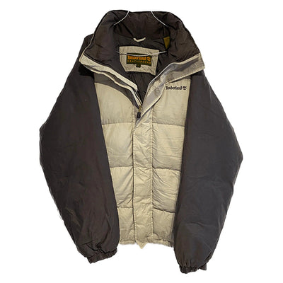 TIMBERLAND PUFFER JACKET SIZE L BEIGE/BLACK by TIMBERLAND - WINTER JACKET available on lyonsway.com for 84.95 . Perfect for BEIGE, L, TIMBERLAND .