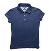 TOMMY HILFIGER SHORT SLEEVE POLO BLUE SIZE S - Lyons way | Online Handpicked Vintage Clothing Store