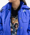 VINTAGE ADIDAS LONG JACKET SIZE M PURPLE - Lyons way | Online Handpicked Vintage Clothing Store