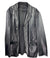Vintage Black Leather Jacket Size L - Lyons way | Online Handpicked Vintage Clothing Store