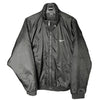 VINTAGE NIKE BOMBER JACKET WITH SPELLOUT IN SIZE M by Nike - jacket available on lyonsway.com for 74.95 . Perfect for BLACK, BOMBER, BOMBER JACKET, M, NIKE, PROMOTION, €75-€100 .