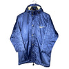 Vintage Nike Jacket Swoosh Blue Size M - Lyons way | Online Handpicked Vintage Clothing Store