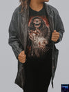 VINTAGE REAPER SKULL MAGIC SHIRT SIZE M - Lyons way | Online Handpicked Vintage Clothing Store