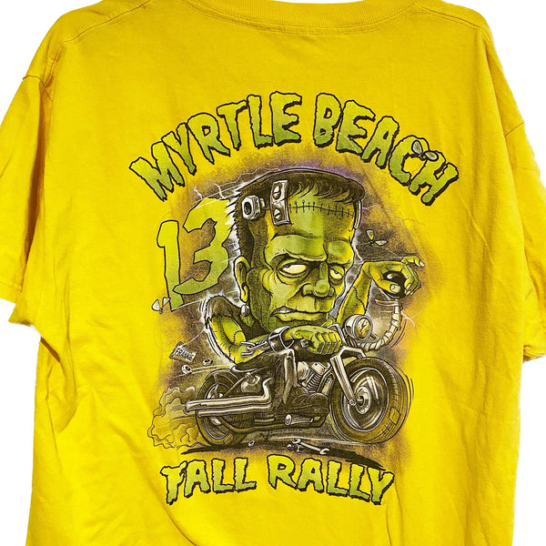 Vintage Yellow Rare Vintage Myrtle Beach Graphic Shirt Size L by OTHER BRANDS - t-shirt available on lyonsway.com for 19.95 . Perfect for L, OTHER BRANDS, PROMOTION, YELLOW, €25-€55 .