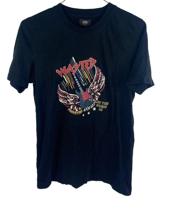 WASTED GRAPHIC TEE SIZE S by OTHER BRANDS - available on lyonsway.com for 12.95 . Perfect for BLACK, OTHER BRANDS, S, SIZE S, €0-€25 .