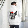 WHITE LYONS WAY UNISEX HOODIE ANGEL - Lyons way | Online Handpicked Vintage Clothing Store