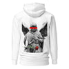 WHITE LYONS WAY UNISEX HOODIE ANGEL - Lyons way | Online Handpicked Vintage Clothing Store