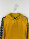 Yellow Nike Centre Swoosh Sweater Hoodie Size M - Lyons way | Online Handpicked Vintage Clothing Store